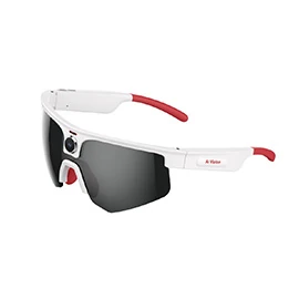 Q02 Outdoor Smart Glasses (13MP Camera): Features reverse-charging case, photo/video capture, image viewing, translation, object recognition, and AI assistant.