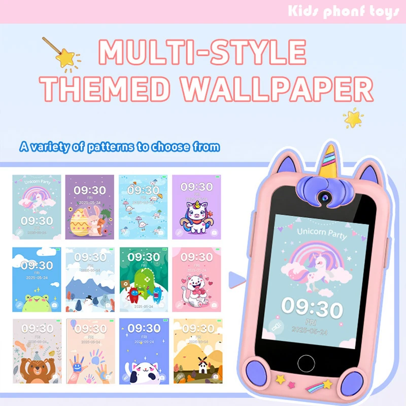 P151 Kids' Smart Camera Toy &ndash; Mini Camera for Children (Unicorn Design)