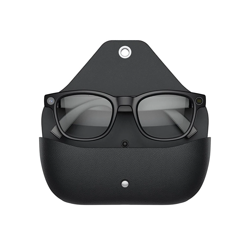 L1 Ultra AI Smart Glasses with camera: Cutting-edge tech featuring a 13-megapixel camera, a charging case that supports reverse charging, and Wi-Fi connectivity for image recognition and translation.