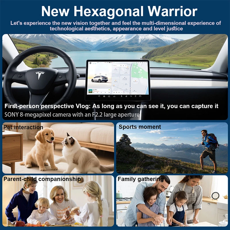 E09 AI Smart Glasses with Camera: : 8MP Video Recording, Simultaneous Interpretation, Intelligent Recognition, Meeting Minutes, AI Smart Glasses