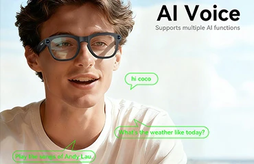 Say goodbye to connection drops and low-battery anxiety! With Wi-Fi 6 and an 8-hour battery life, these AI smart glasses set a new standard for stable, all-day smart wearables.