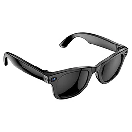 W610T AI Smart Glasses with Camera: 8MP Camera (Photo/Video), Bluetooth Calling, Translation, and Dual Noise Cancellation.