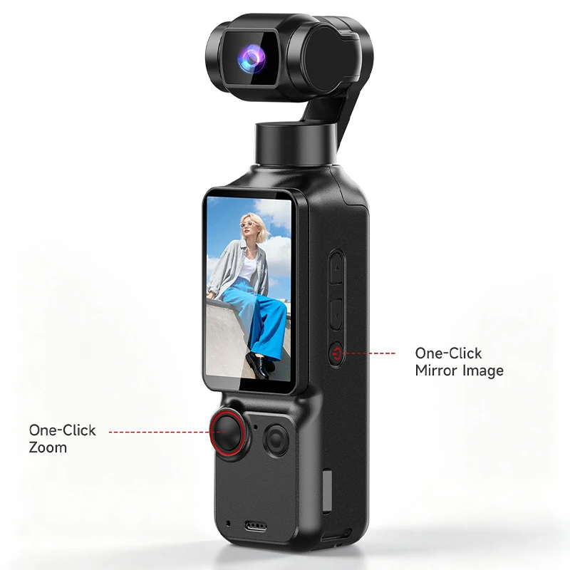 S10 Handheld Action Camera：HD Video Recording，180 Panoramic Recording，All-Weather Outdoor Video Essential