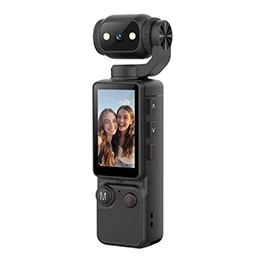 A36 Rotating Pocket Camera: Lightweight and compact design, fits easily in your pocket; features a 1.9-inch color screen and a 2000mAh battery&mdash;perfect for documenting travels and capturing short videos to share
