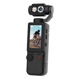 Q8 Rotating Handheld Camera &ndash; 4K Ultra-HD, Auto-Focus, Portable Pocket Video Camera for Meetings and Recording