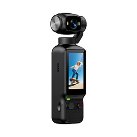 LK032 Handheld Action Camera: Pocket Camera, Handheld Gimbal, 4K HD, Anti-Shake, Waterproof, Video Recorder, DV Camcorder