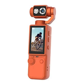 Q8 Rotating Handheld Camera &ndash; 4K Ultra-HD, Auto-Focus, Portable Pocket Video Camera for Meetings and Recording